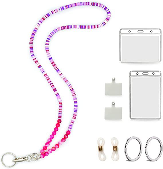 Beaded ID Badge Lanyard Kalsten