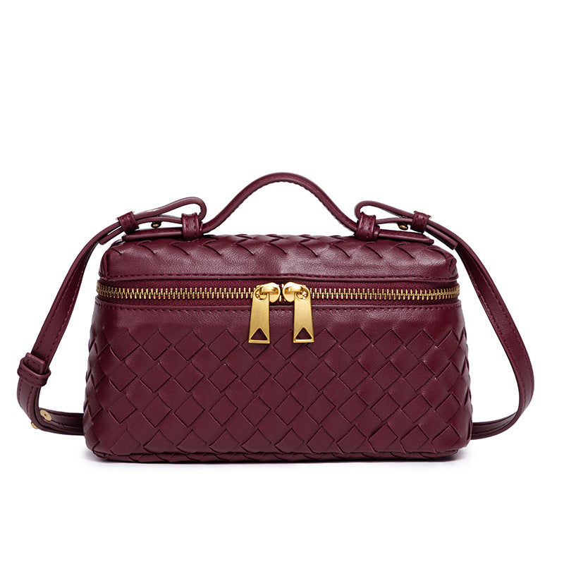 Luxury Woven Crossbody Handbag Kalsten