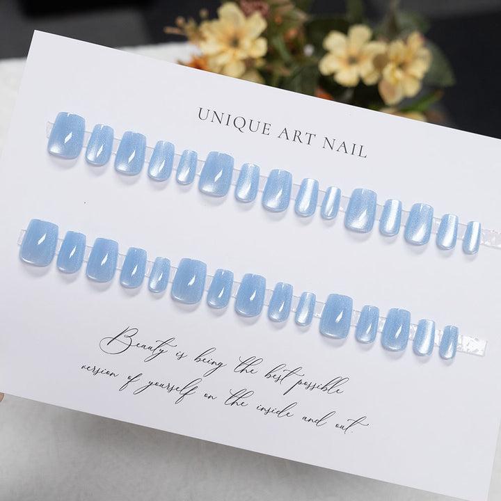 Glossy Acrylic Press-On Nail Set