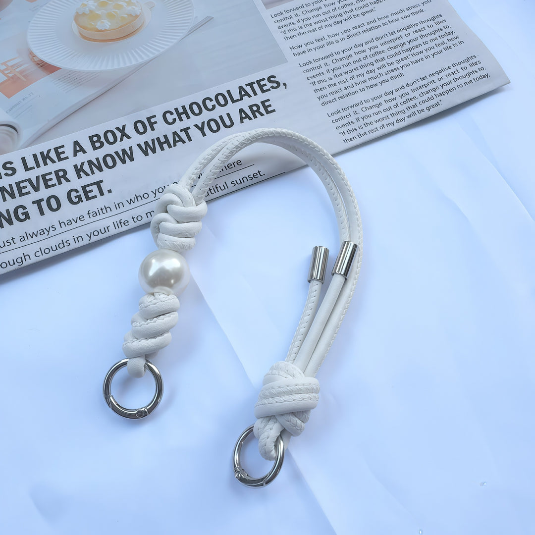 Elegant Braided Keyring Strap Kalsten
