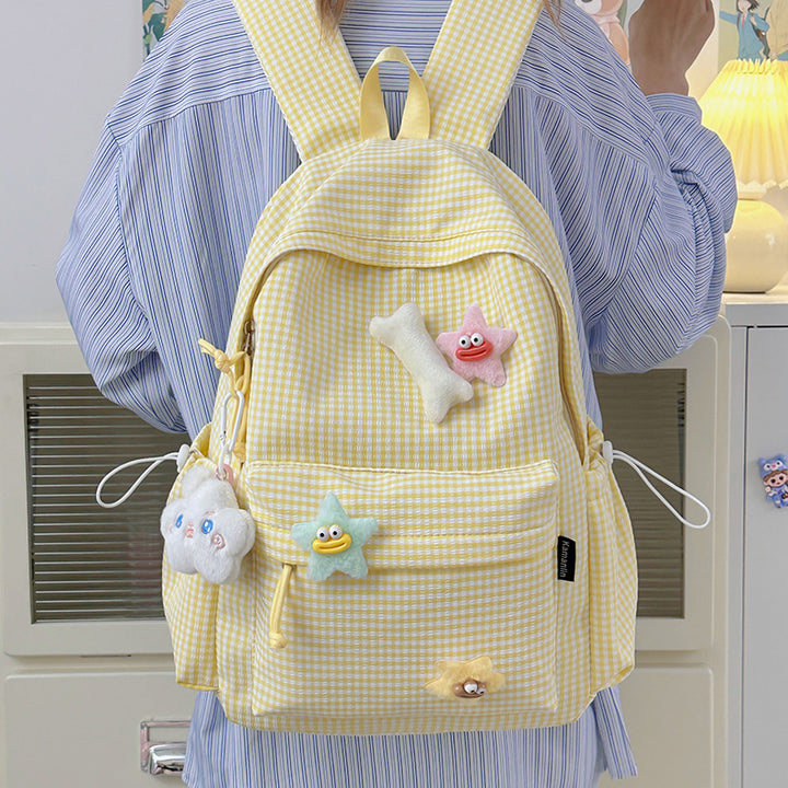 Cute Character-Embellished Backpack Kalsten