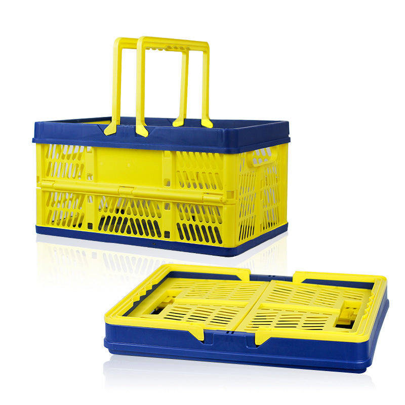 Versatile Storage Basket with Ergonomic Handle Kalsten