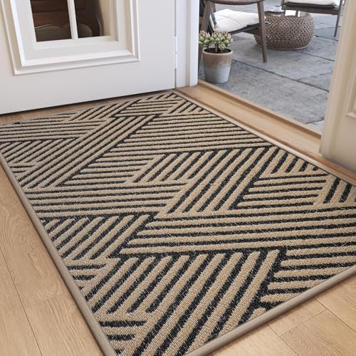 Textured Geometric Indoor Area Rug