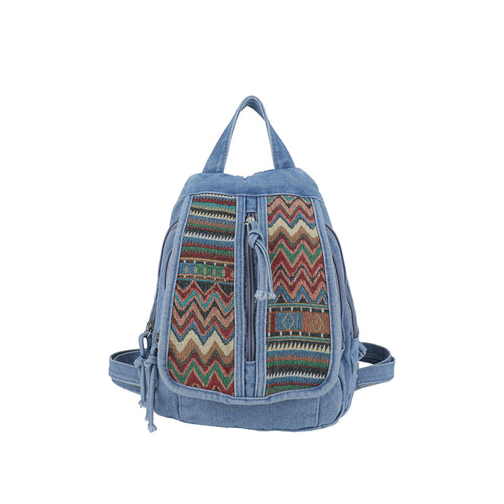 Stylish Ethnic Patterned Backpack Kalsten