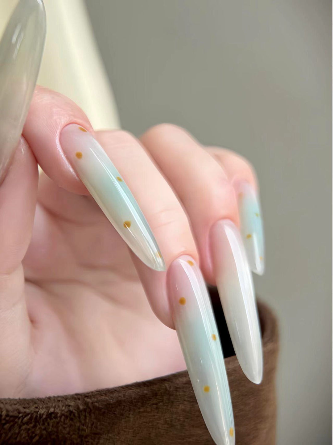 Elegant Long Stiletto Nail Extensions
