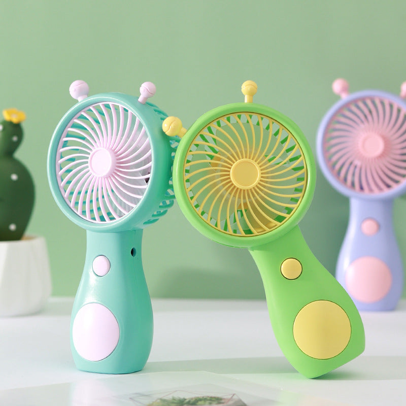 Unisex nan compact rechargeable quiet handheld fan with adjustable tilt Kalsten