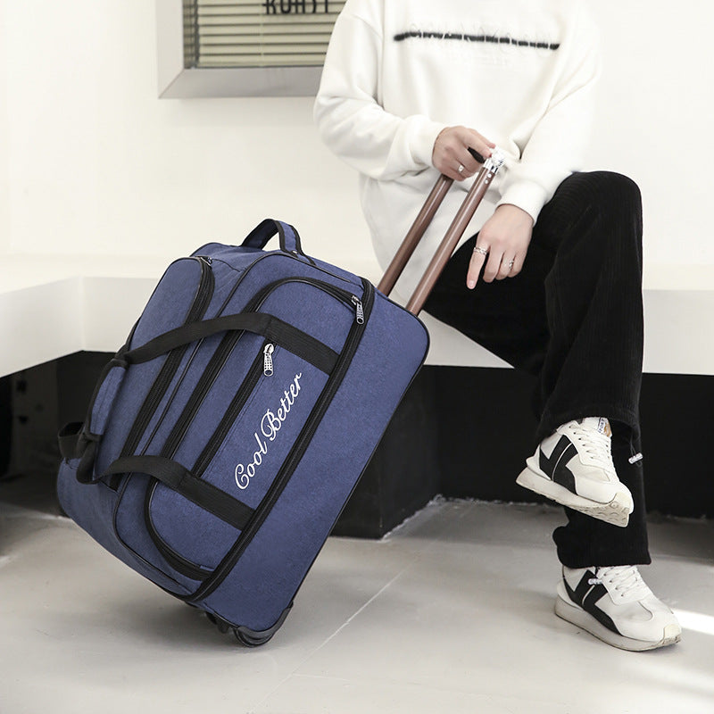 Multi-Compartment Travel Duffel Bag