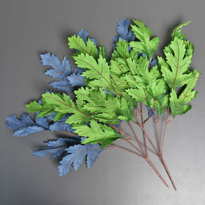 Decorative Faux Leaf Stem for Home Display