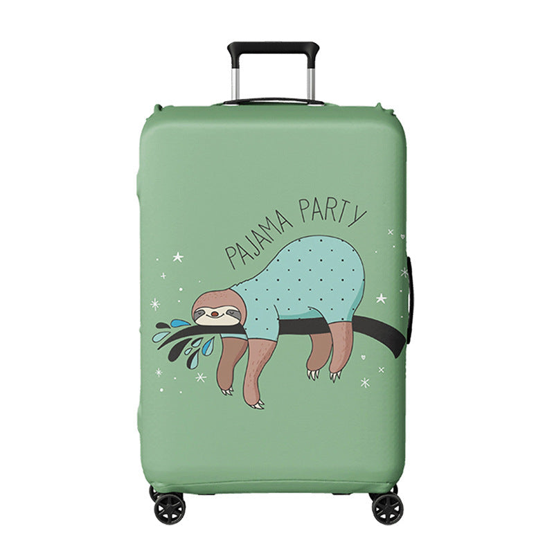 Unisex Hard-shell suitcase with cheerful pirate motif Kalsten