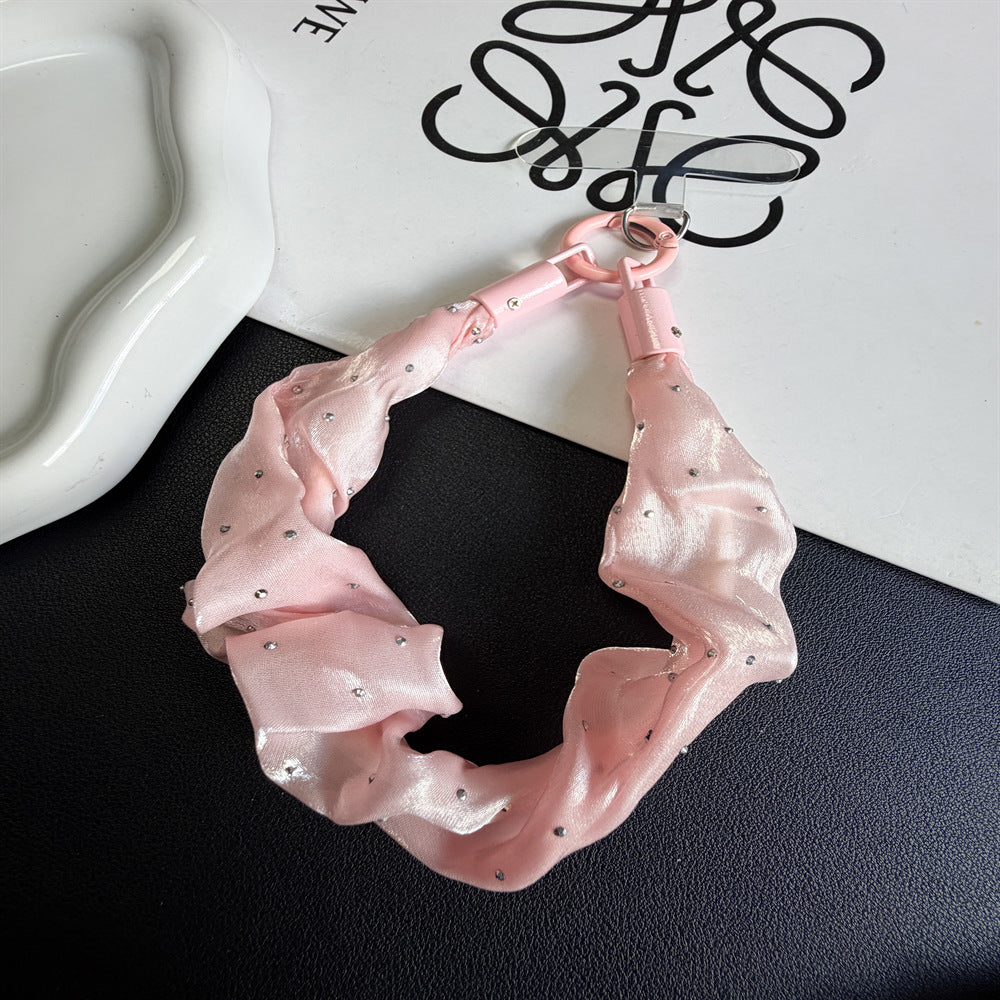 Decorative Chiffon Charm Keychain Kalsten