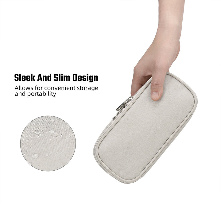 Organizer bag with multiple compartments and secure zipper Kalsten