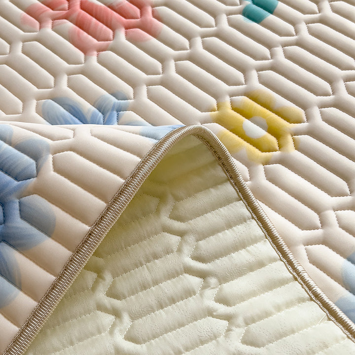 Contemporary Quilted Bedspread Set Kalsten