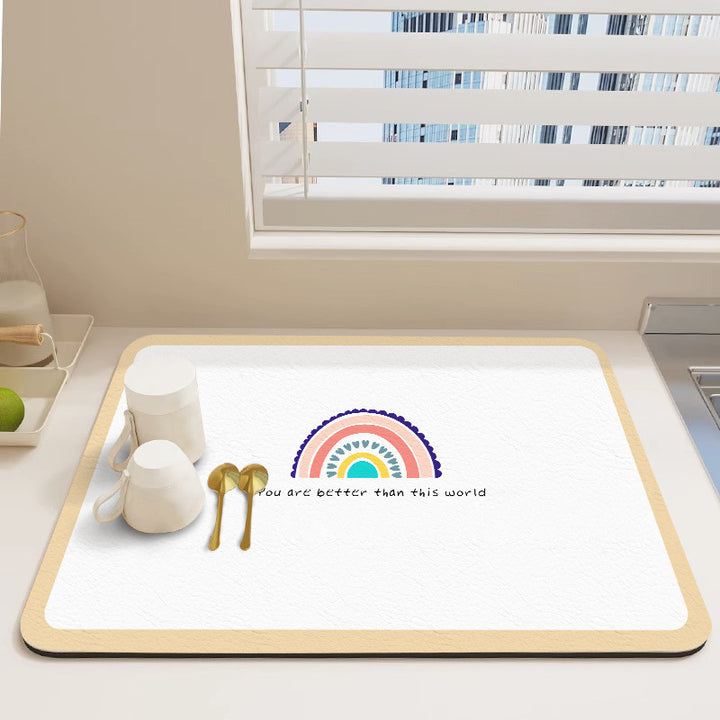 Fun-Themed Kitchen Mat
