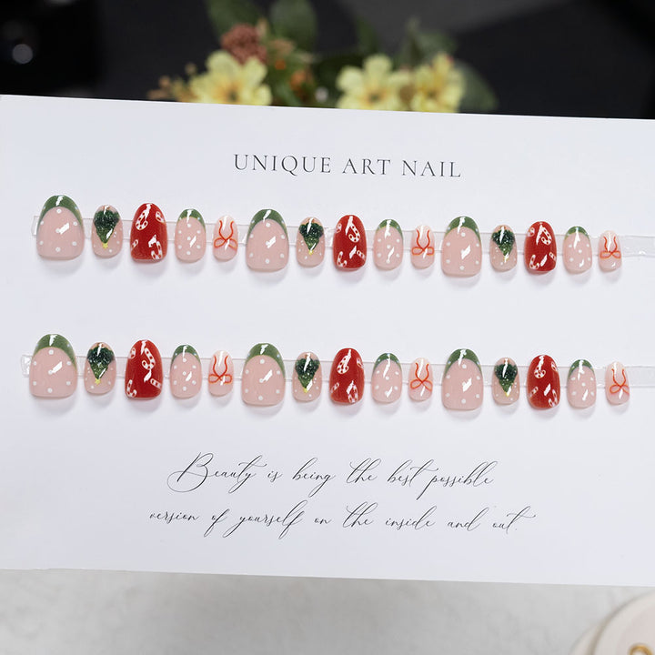 Festive Themed Press-On Nails