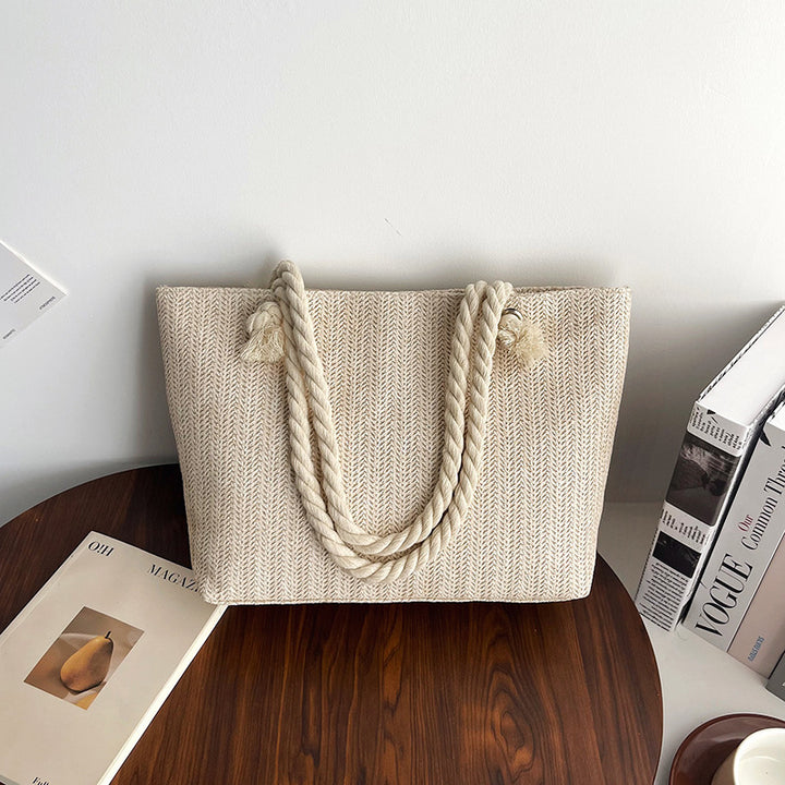 Textured Beach Tote