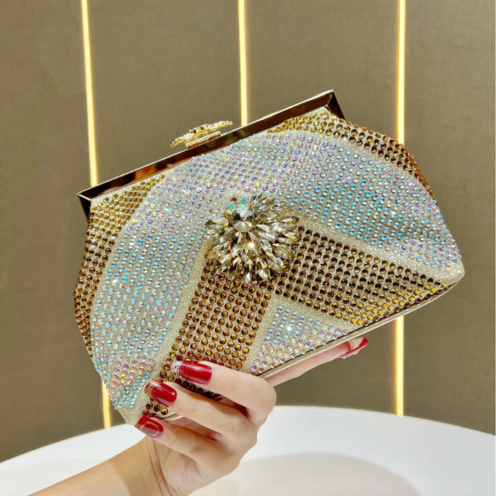Dazzling Rhinestone Evening Clutch