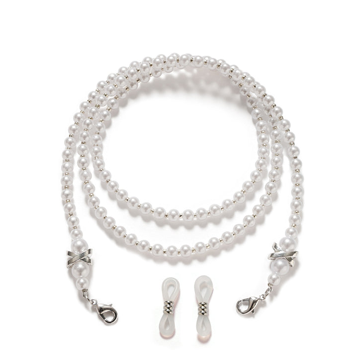 Stylish Pearl Beaded Eyewear Chain Kalsten