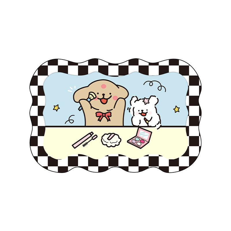 Cartoon-Themed Bath Mat