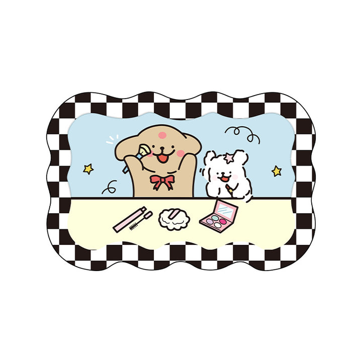 Cartoon-Themed Bath Mat