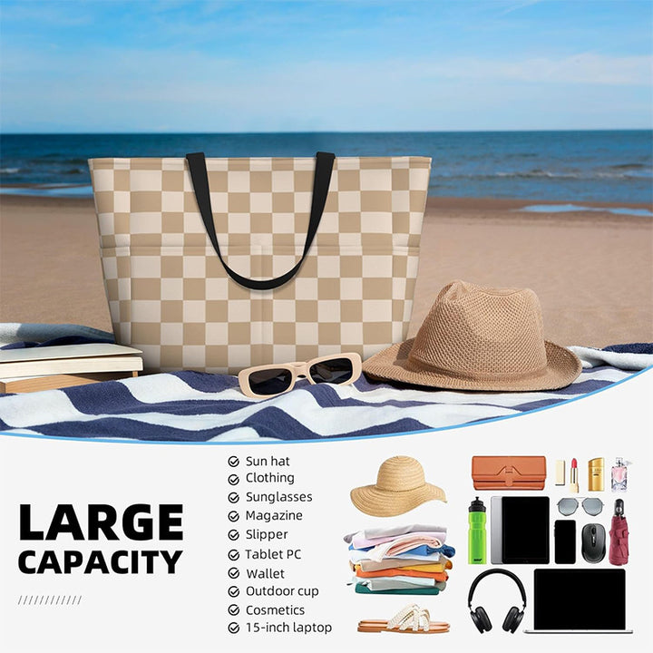 Practical beach bag with generous compartments Kalsten