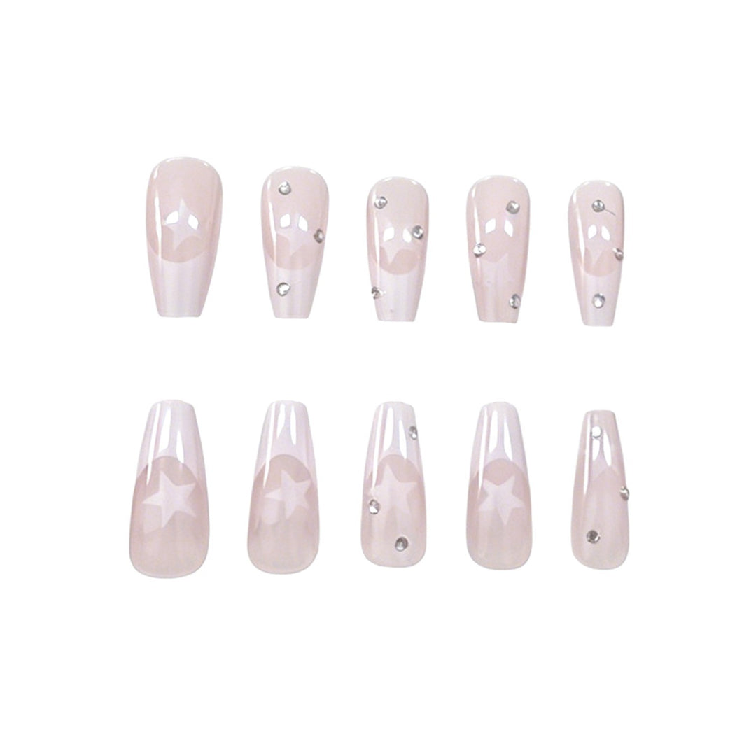 Glamorous Starry Nail Art Kalsten