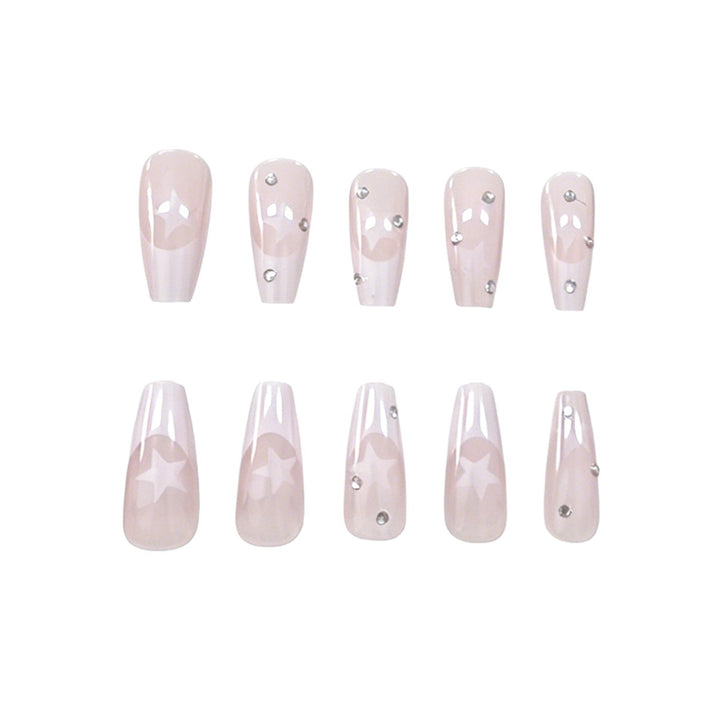 Glamorous Starry Nail Art Kalsten