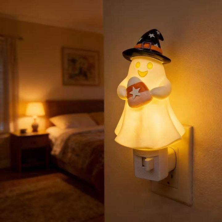 Whimsical Ghost Night Light Figurine Kalsten