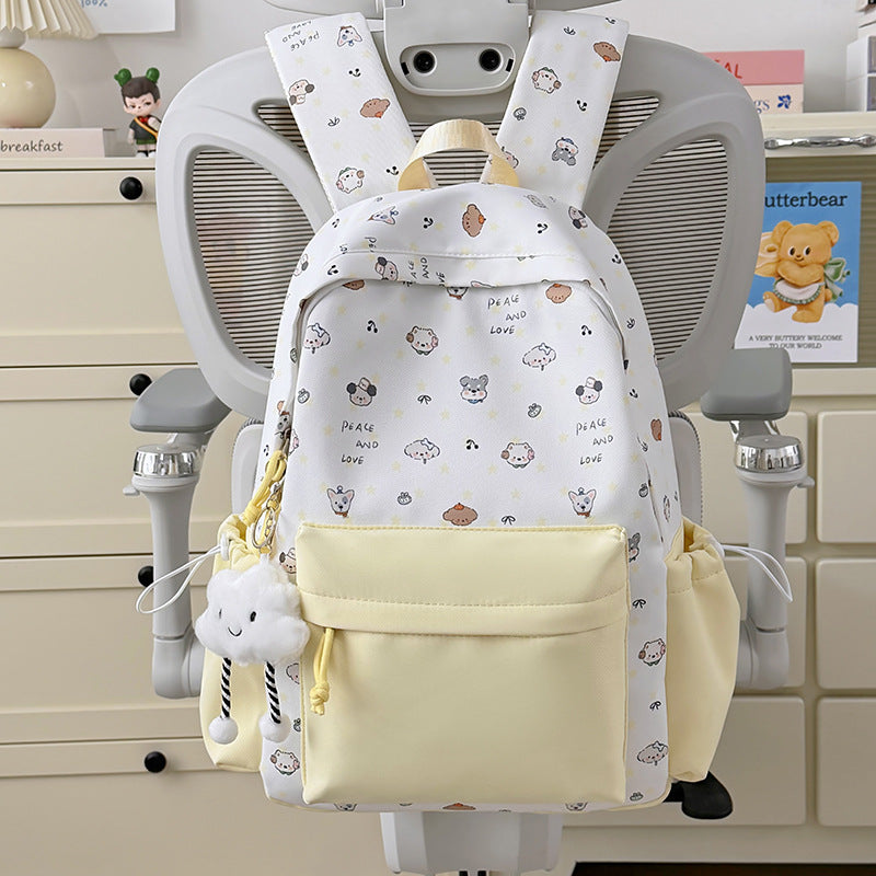 Cute Animal Print Casual Backpack Kalsten