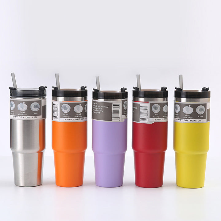 Women's thermos mug with 3-in-1 lid Kalsten