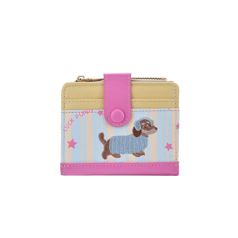 Cute Animal-Themed Zippered Coin Purse Kalsten