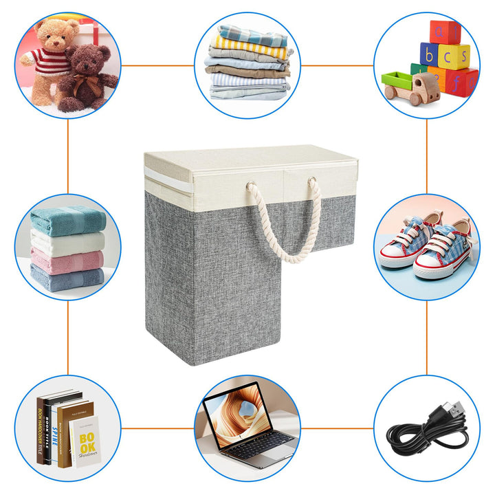 Versatile Fabric Storage Basket Kalsten