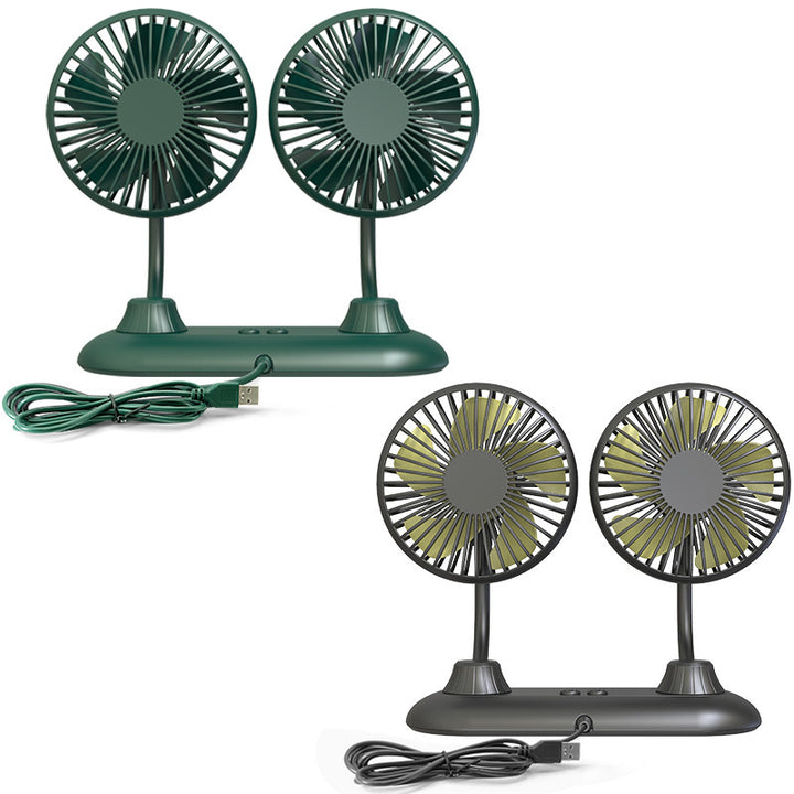 Dual Adjustable Desktop Fan Kalsten