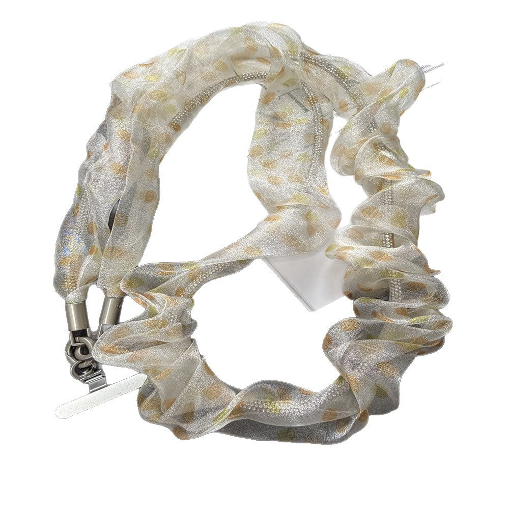 Decorative Crystal-Accented Eyewear Lanyard Kalsten