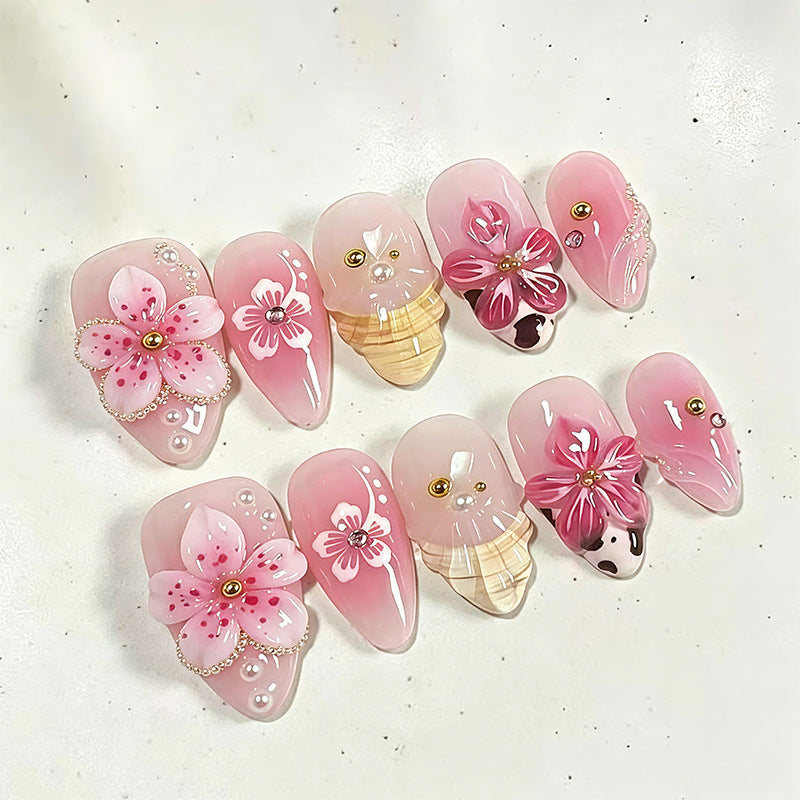 Luxury Nail Art Set with Galactic Designs Kalsten