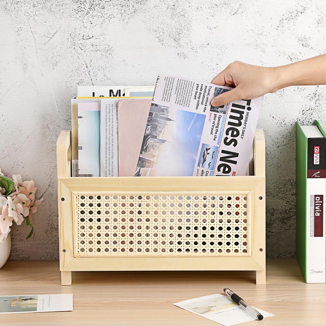 Rectangular Woven Storage Basket Kalsten