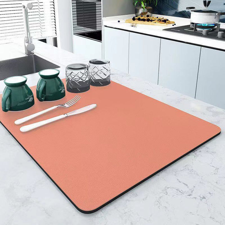 Coffee-Themed Kitchen Mat
