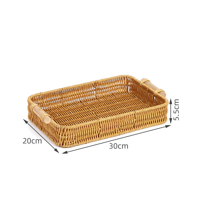 Home Organization Decorative Wicker Basket Kalsten