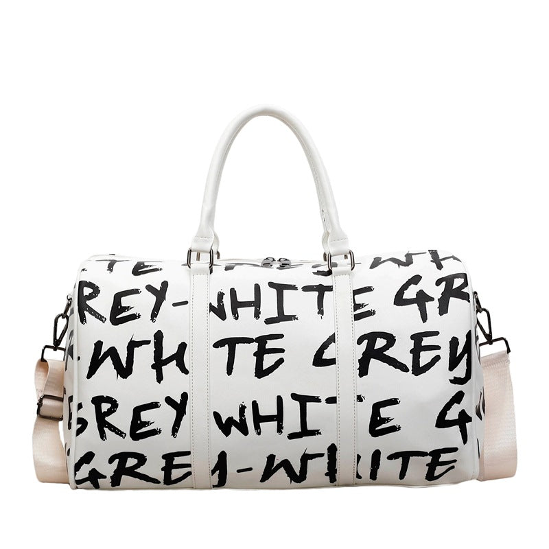 Stylish Graphic Print Duffle Bag Kalsten