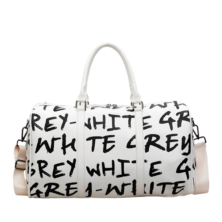 Stylish Graphic Print Duffle Bag Kalsten