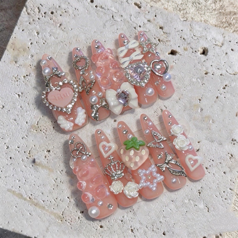 Decorative 3D Nail Art Tips