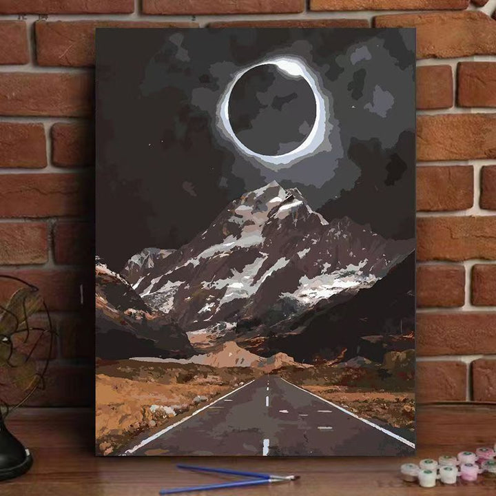 Cosmic Landscape Canvas Art Kalsten