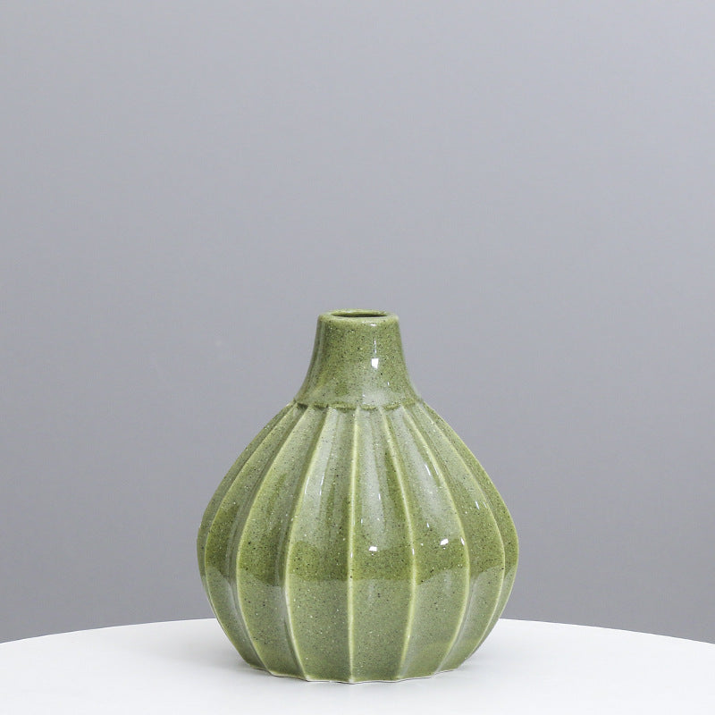 Artistic Curved Ceramic Vase Kalsten
