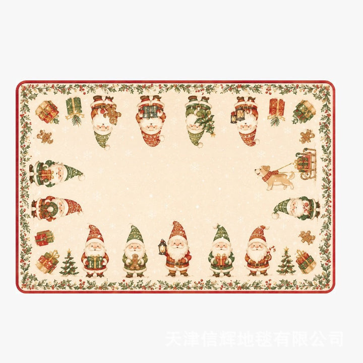 Festive Christmas-Themed Door Mat Kalsten