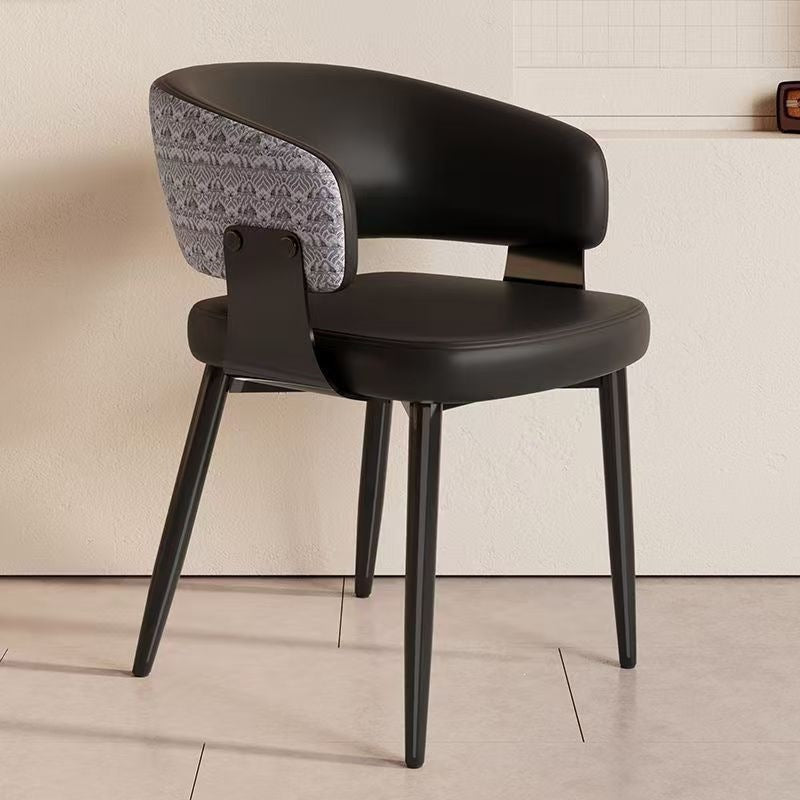 Contemporary Floral Accent Dining Chair Kalsten