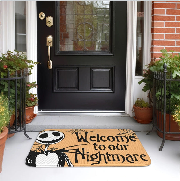Whimsical Cartoon Entrance Mat Kalsten