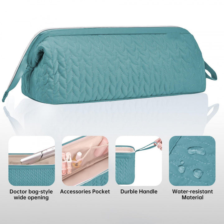 Cosmetic storage bag with integrated accessories Kalsten