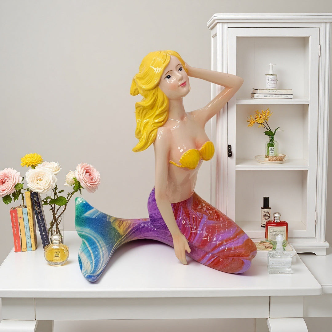 Decorative Mermaid Figurine Kalsten