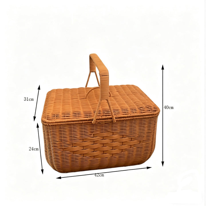 Natural Woven Market Basket Kalsten