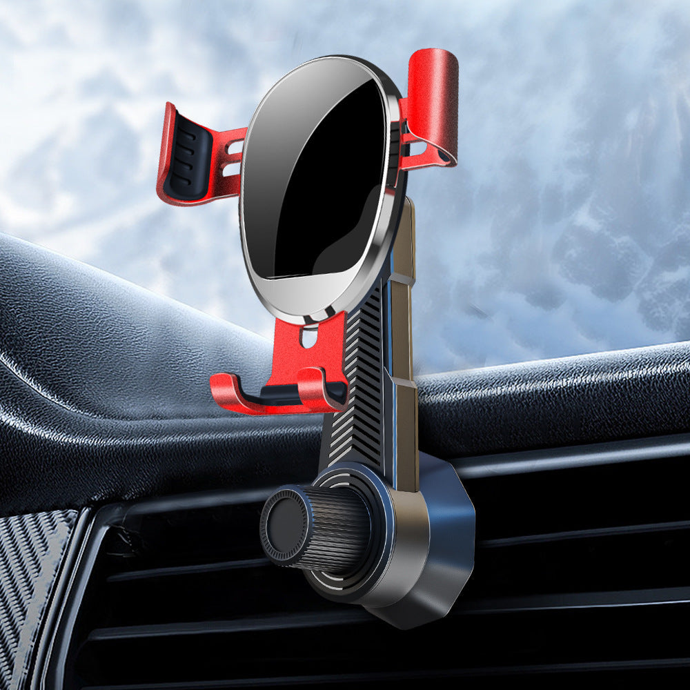 Adjustable gravity air vent smartphone car mount with full rotation joint Kalsten
