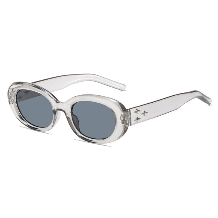 Retro Oval Frame Sunglasses Kalsten
